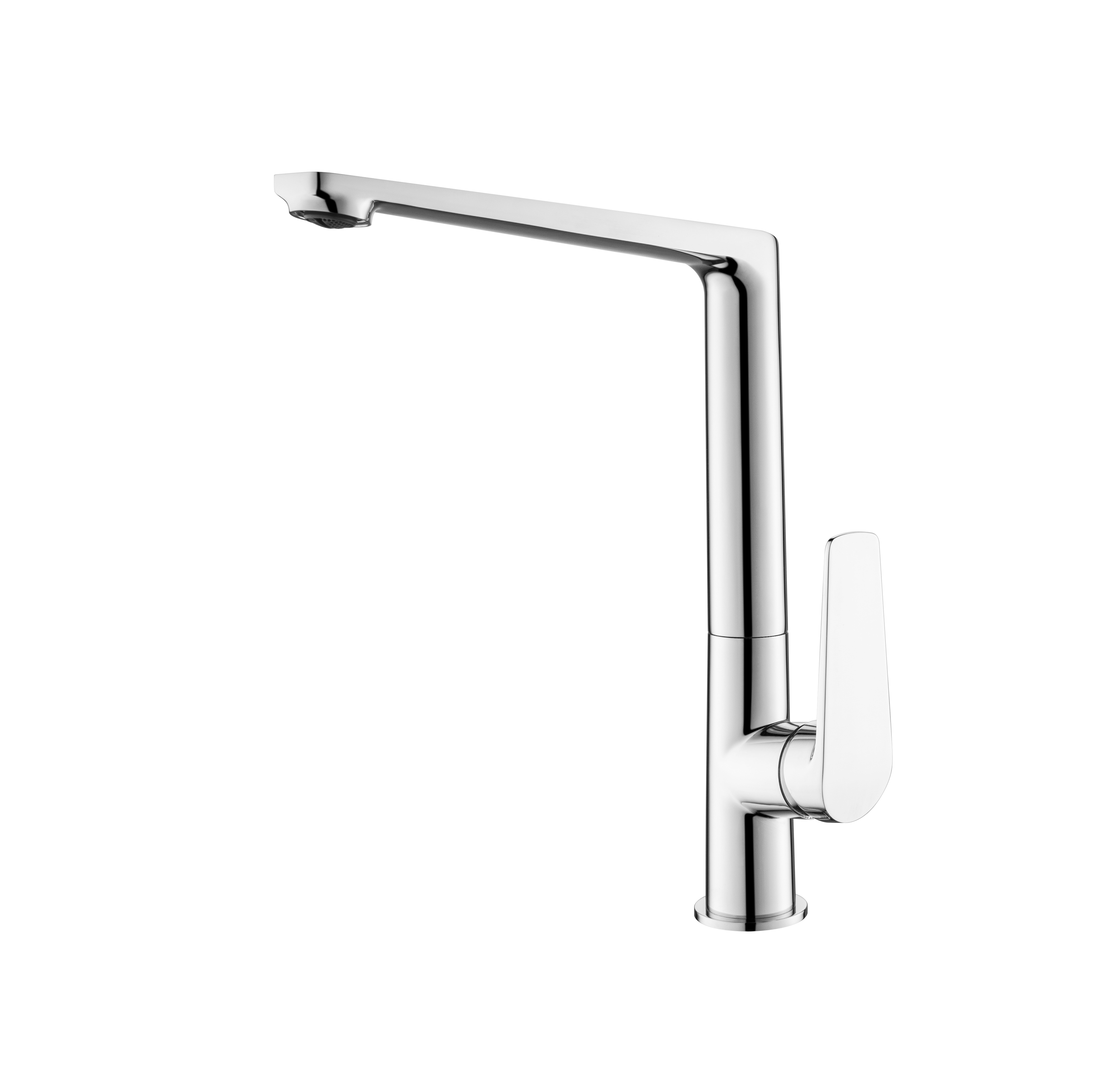 High-End-Badezimmer-Waschtischarmatur aus Edelstahl im Fabrikdesign