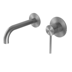 Grifo mezclador para lavabo SUS304 con mango redondo de acero inoxidable 304 con marca de agua